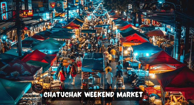 “Chatuchak Weekend Market” in Bangkok