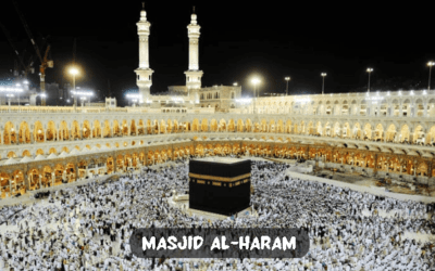 Masjid al-Haram (The Grand Mosque) in Saudi Arabia