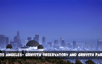 Los Angeles- Griffith Observatory and Griffith Park in