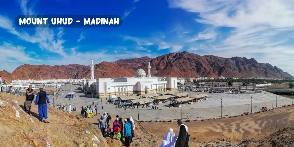 Mount Uhud in Madinah, Saudi Arabia