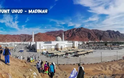 Mount Uhud in Madinah, Saudi Arabia