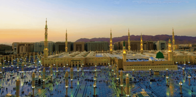 Al-Masjid-an-Nabawi-The-Prophet's-Mosque-in-Madinah