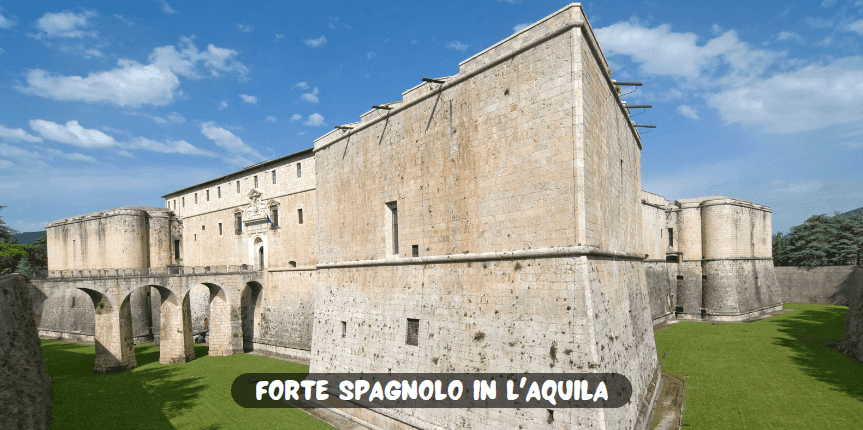 Visiting Forte Spagnolo in L’Aquila, Italy