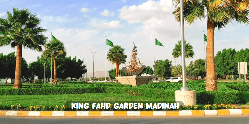 King Fahd Garden in Madinah, Saudi Arabia